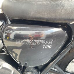 Triumph bonneville 900cc T100 lleno